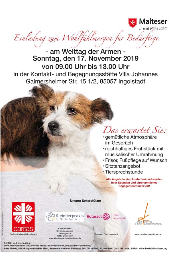 Malteser Veranstaltungsplakat 