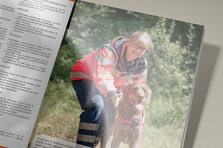 Hundefotografie im Hochglanzmagazin