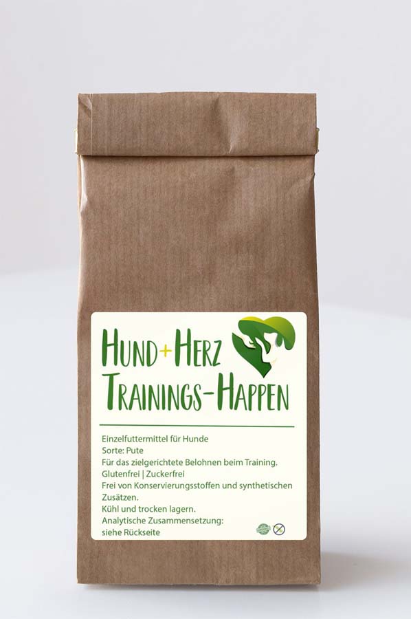 Kraftpapiertüte für Hundetrainings-Leckerli